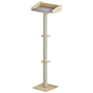 猫爬架家用通天柱猫抓板猫窝猫树一体靠墙占地小猫跳台实用猫架子