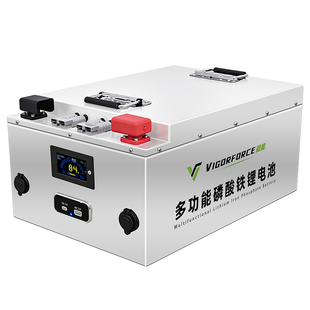 盈能户外电源12V/24V/48伏太阳能光伏储能大容量房车磷酸铁锂电池