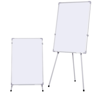 三角型白板写字板支架式可升降折叠收纳办公磁性双面小黑板墙贴家用儿童画板立式白板教学培训大黑板告示展板