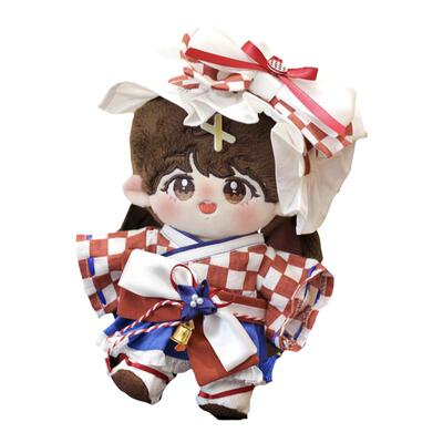 棉花娃娃原创和风20cm娃衣