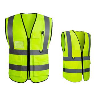 反光安全背心工地夏季透气高档大码定制施工马甲交通骑行环卫衣服