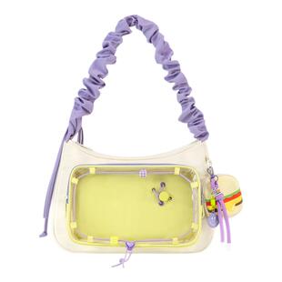 黄子弘凡周边同款包包应援帆布包生日礼物斜挎包大容量黄色痛包女