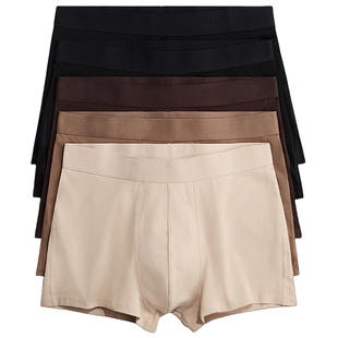 HM春季男装5件装Lycra®平角短内裤1070268