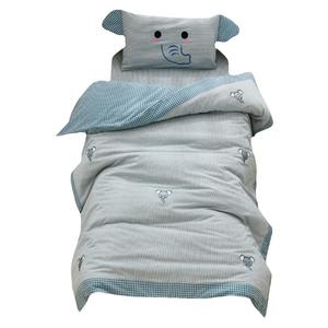 幼儿园被子三件套纯棉a类3宝宝午睡专用小被套被褥儿童床品六件套