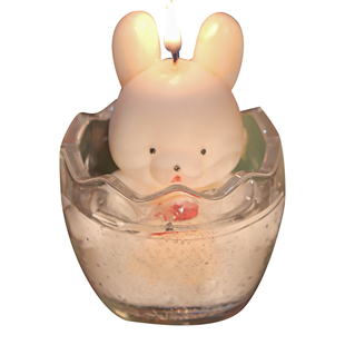 《大展宏兔》香薰蜡烛摆件生日礼物闺蜜创意礼品送女生fourmeals