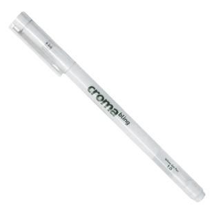 歌马croma白色高光笔绘画手绘马克漫画美术生高光白动漫黑底白字