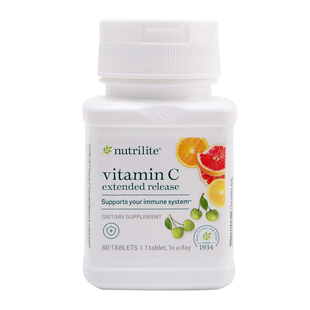 美国安利纽崔莱VC维生素C 天然维C维他命60片 提高体质