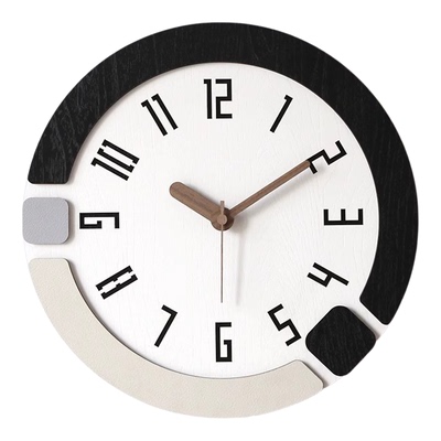 创意挂钟静音家用现代钟表圆形客厅卧室时尚简约轻奢挂表个性艺术