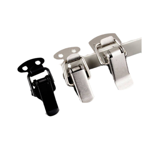 DK101工具箱包固定弹簧搭扣201/304不锈钢工业箱木箱鸭嘴锁扣配件