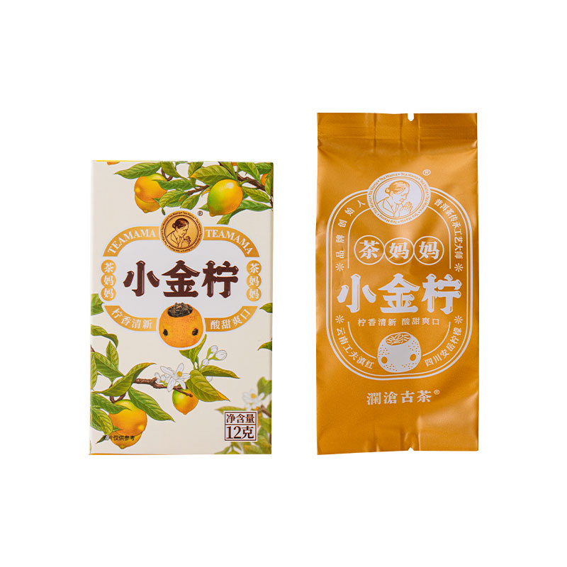 茶妈妈小金柠柠檬红茶试喝装12g