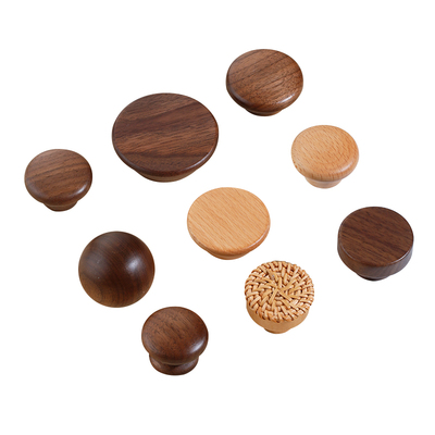 实木柜门衣柜圆形单孔拉手