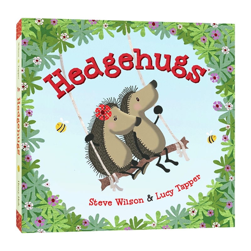 英文原版 Hedgehugs#1 刺猬 纸板书 绘本 英文版 进口英语原版书籍儿童外文书