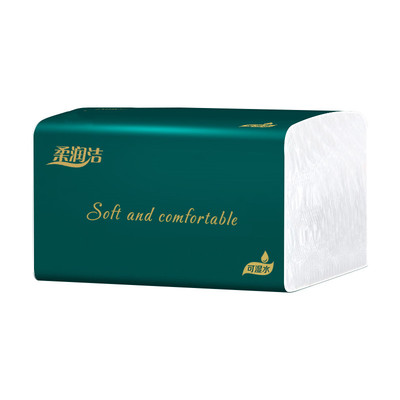 柔润洁5层加厚20包整箱实惠抽纸