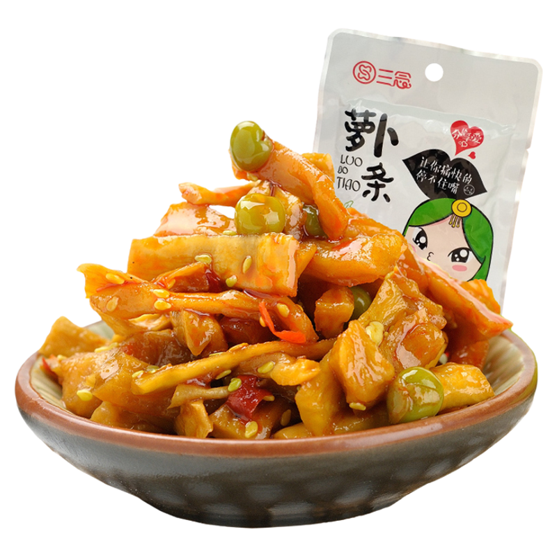 三念香辣萝卜干河南腌制下饭菜