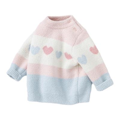 戴维贝拉女童软糯雪尼尔毛衣
