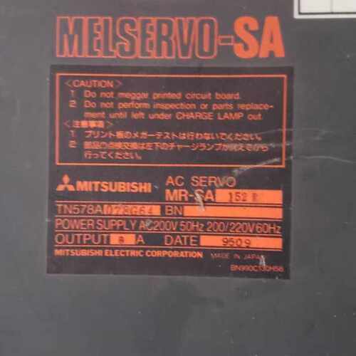 议价MR-SA152R/MR-SA102/SA202/SA352/SA502三菱伺服驱动器质保一