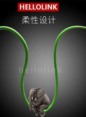 Profinet网线工业CAT6A千兆屏蔽EtherCat高柔拖链超5六类成品跳线