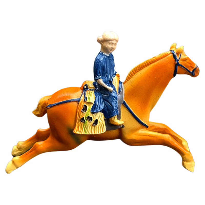 西安博物院三彩腾空马树脂冰箱贴西安文创马年吉祥物伴手礼