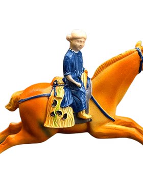 西安博物院三彩腾空马冰箱贴
