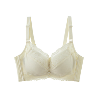 新品无磁加厚乳胶杯舒适小胸聚拢AA内衣女防滑无钢圈文胸女胸罩