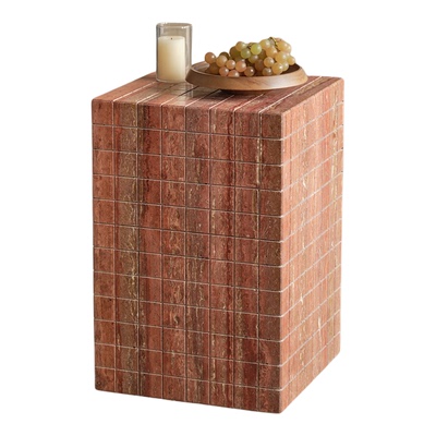 MountainLiving洞石边几