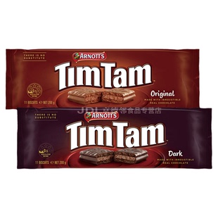 timtam饼干雅乐思巧克力饼干原味休闲零食网红出游办公室下午茶