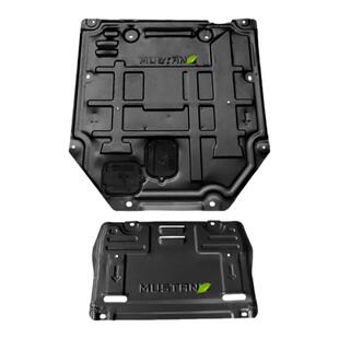 适用福特野马发动机下护板 Mustang改装发动机底盘保护下护板配件