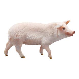 童德农场动物模型儿童仿真人物场景玩具家禽牛马羊猪驴狗猫鸭鹅鸡