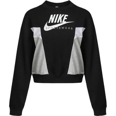 Nike/耐克正品新款女子休闲上衣运动服长袖套头衫外套 CZ8599-010