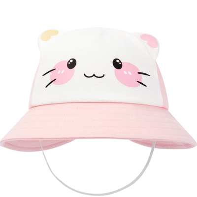 巴拉巴拉儿童盆帽婴儿宝宝防晒遮阳帽子春秋季新款男童女童渔夫帽