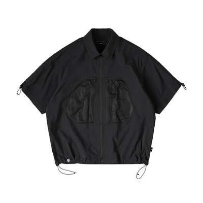 BOHRHOO翻领短袖速干短袖衬衫