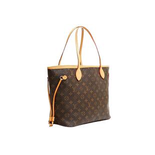 【自营】中古95新/lv路易威登neverfull中号托特包植鞣革内里更新