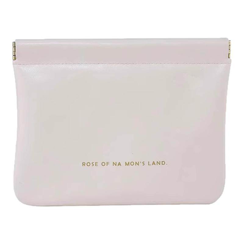 自动闭合紧口收纳包耳机数据线随身袋充电器充电宝弹片便携收纳袋