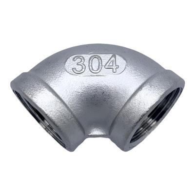 304不锈钢内丝弯头90度