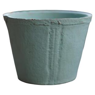 缤纷粗陶花盆三角梅绿萝陶土花盆兰花瓦盆蝴蝶兰创意文竹七彩陶盆