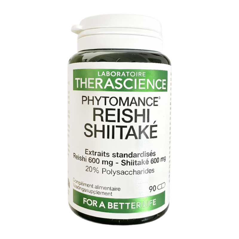 法国therascience德诺海科灵芝香菇提取物标准化多糖免疫防御健康