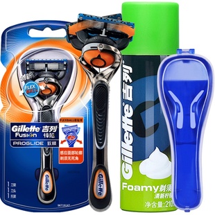 Gillette/吉列锋隐致顺剃须刮胡子刀手动剃须刀锋速5刀片刀头刀架