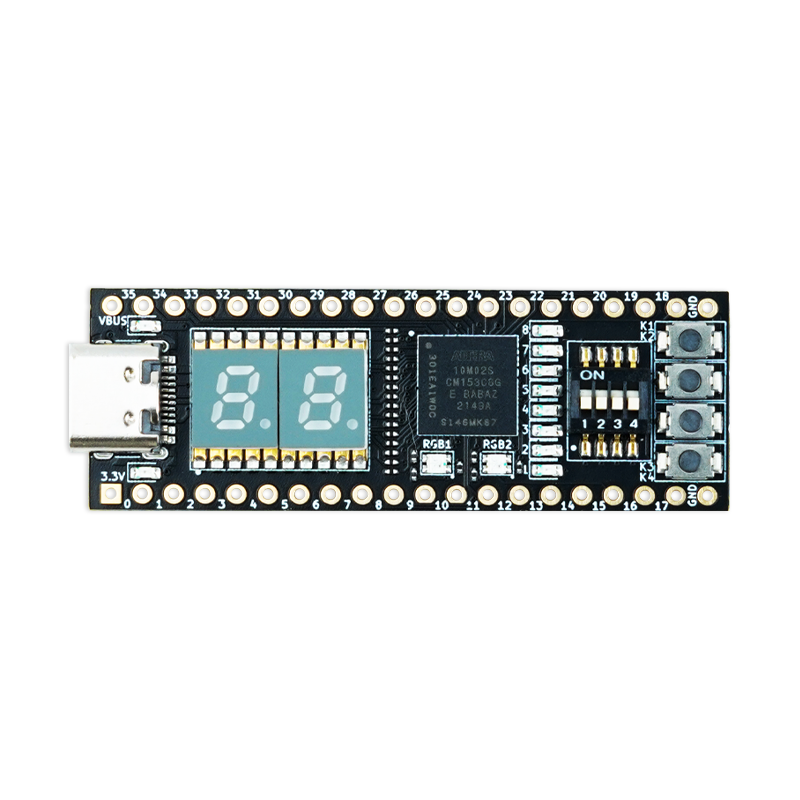 Altera MAX10 FPGA 开发板 集成下载器 小脚丫step 实验教学套件