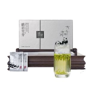 2026新茶现货峨眉雪芽慧欣120g明前春茶雀舌高山绿茶礼盒送长辈
