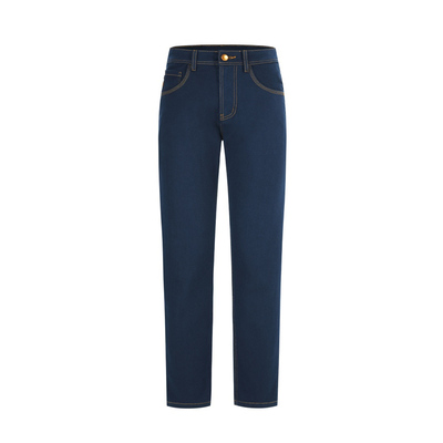 高端不褪色牛仔裤男厚款弹力修身