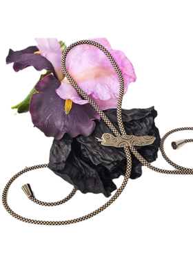 物理少年小众设计感BoloTie项链