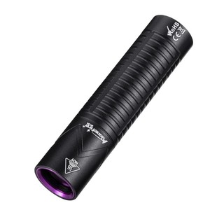 充电365nm紫光灯鉴定专用紫外线手电筒鉴别翡翠玉石验钞荧光灯笔