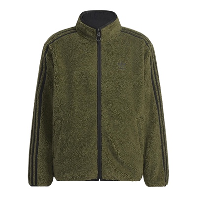 Adidas/阿迪达斯正品三叶草男士立领潮流保暖双面穿羽绒服KS6071