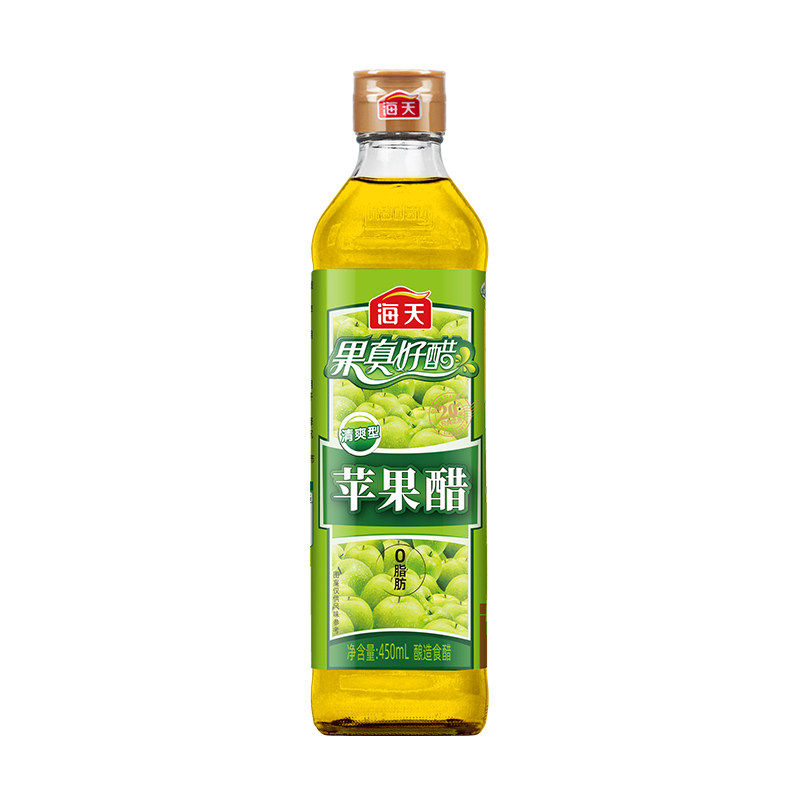 海天苹果醋450ml瓶装清爽型0脂