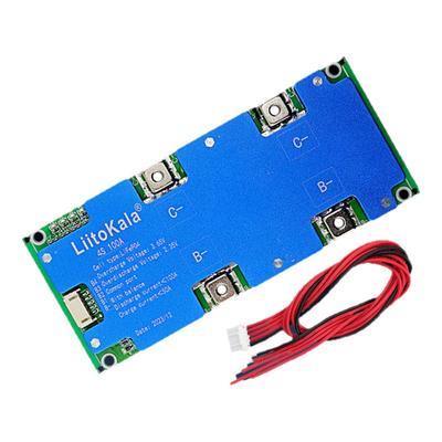liitokala 铁锂带均衡温控4s12v100A房车储能锂电池保护板LiFePO4
