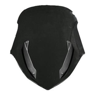 适用于豪爵UHR150挡风玻璃新款升级前竞技风挡改装配件无损加高厚