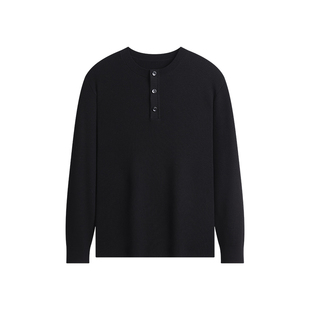 杉杉亨利领男士针织羊毛衫秋冬季保暖毛线衣打底衫高级感加厚外套