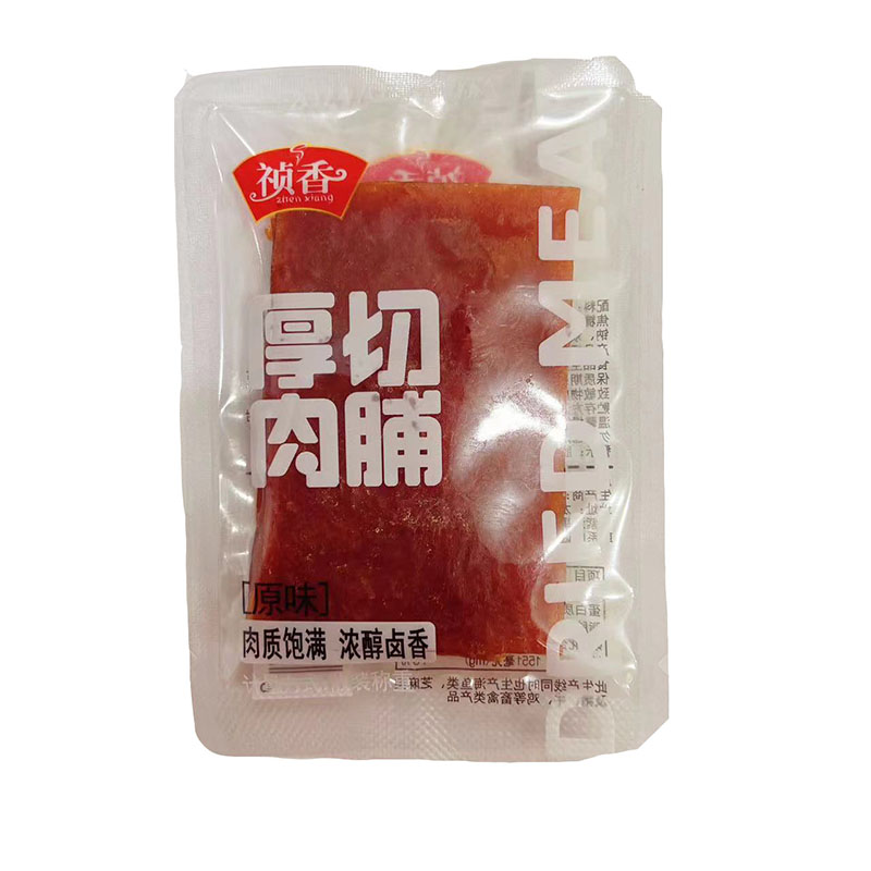 祯香厚切肉脯福建产原味香辣独立包装手撕小零食休闲食品特产小吃