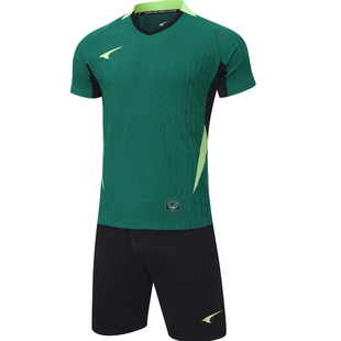 UCAN锐克足球训练服定制男款成人专业比赛组队服短袖运动球衣套装