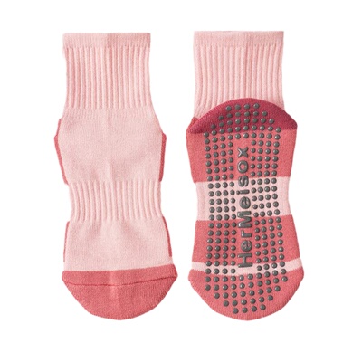 瑜伽袜子短筒专业防滑普拉提加厚